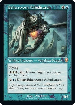 Image for Ethersworn Adjudicator (Retro Frame) (83) (Commander: The Brothers' War) - Magic: The Gathering