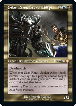 Image for Silas Renn, Seeker Adept (Retro Frame) (129) (Commander: The Brothers' War) - Magic: The Gathering