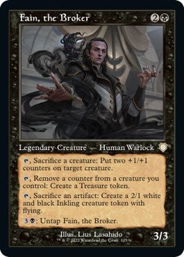 Image for Fain, the Broker (Retro Frame) (105) (Commander: The Brothers' War) - Magic: The Gathering
