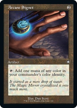 Image for Arcane Signet (Retro Frame) (132) (Commander: The Brothers' War) - Magic: The Gathering