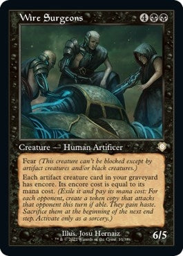 Image for Wire Surgeons (Retro Frame) (10) (Commander: The Brothers' War) - Magic: The Gathering