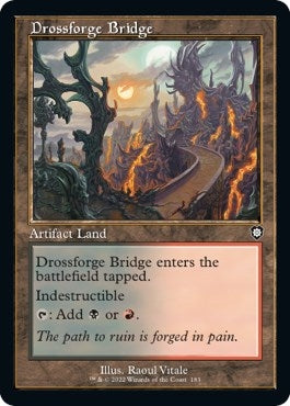 Image for Drossforge Bridge (Retro Frame) (183) (Commander: The Brothers' War) - Magic: The Gathering