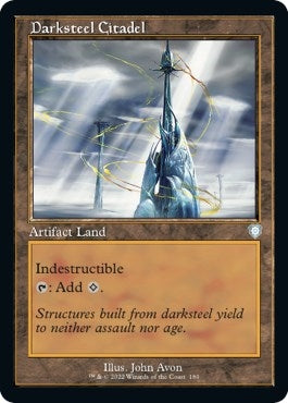 Image for Darksteel Citadel (Retro Frame) (180) (Commander: The Brothers' War) - Magic: The Gathering