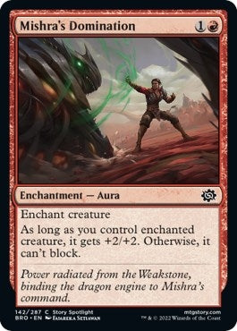 Image for Mishra's Domination (142) (The Brothers' War) - Magic: The Gathering