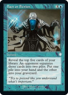 Image for Fact or Fiction (Retro Frame) (84) (Commander: The Brothers' War) - Magic: The Gathering