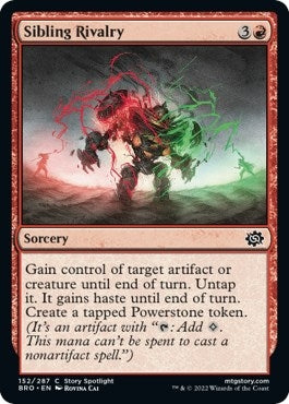 Image for Sibling Rivalry (152) (The Brothers' War) - Magic: The Gathering