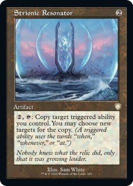 Image for Strionic Resonator (Retro Frame) (165) (Commander: The Brothers' War) - Magic: The Gathering