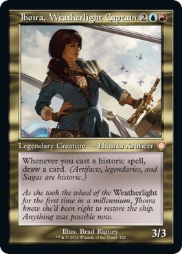 Image for Jhoira, Weatherlight Captain (Retro Frame) (126) (Commander: The Brothers' War) - Magic: The Gathering