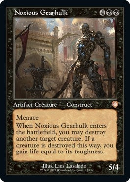 Image for Noxious Gearhulk (Retro Frame) (110) (Commander: The Brothers' War) - Magic: The Gathering