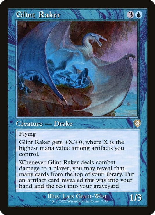 Image for Glint Raker (Retro Frame) (7) (Commander: The Brothers' War) - Magic: The Gathering