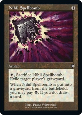 Image for Nihil Spellbomb (Retro Frame) (152) (Commander: The Brothers' War) - Magic: The Gathering