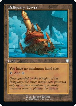 Image for Reliquary Tower (Retro Frame) (196) (Commander: The Brothers' War) - Magic: The Gathering