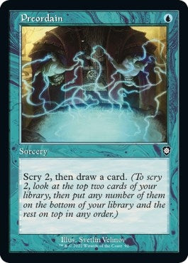 Image for Preordain (Retro Frame) (92) (Commander: The Brothers' War) - Magic: The Gathering