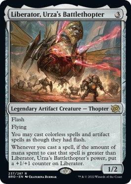 Image for Liberator, Urza's Battlethopter (237) (The Brothers' War) - Magic: The Gathering
