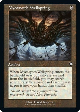 Image for Mycosynth Wellspring (Retro Frame) (150) (Commander: The Brothers' War) - Magic: The Gathering