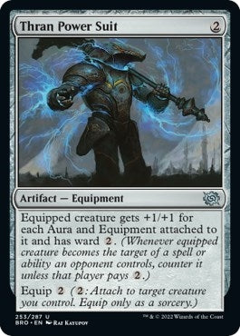 Image for Thran Power Suit (253) (The Brothers' War) - Magic: The Gathering