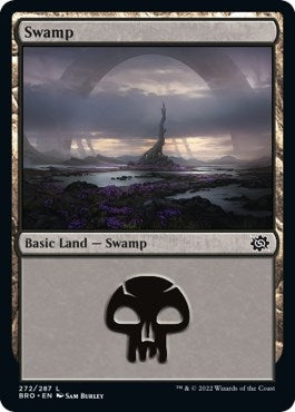 Image for Swamp (272) (272) (The Brothers' War) - Magic: The Gathering