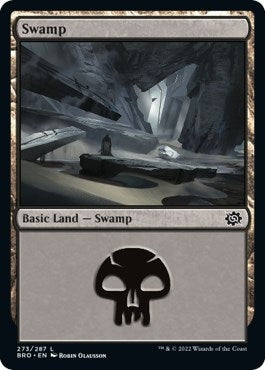 Image for Swamp (273) (273) (The Brothers' War) - Magic: The Gathering