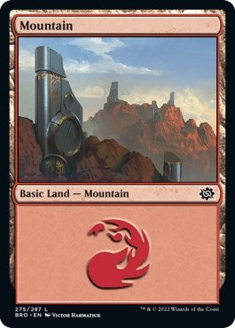 Image for Mountain (275) (275) (The Brothers' War) - Magic: The Gathering