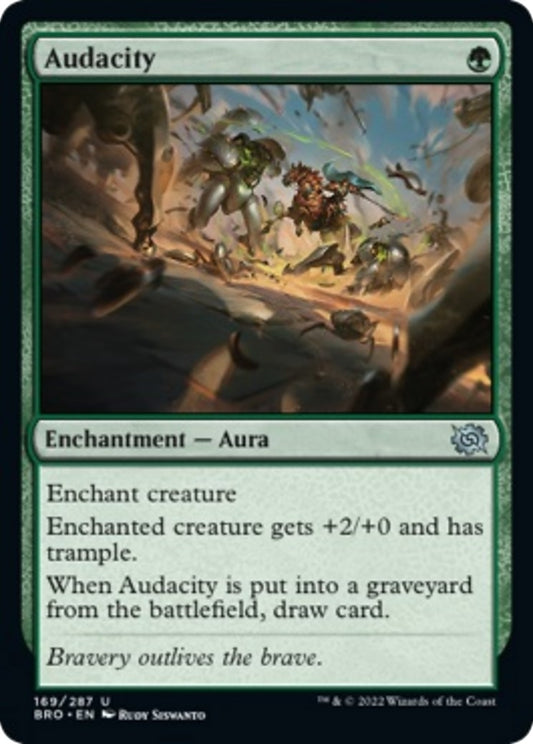 Image for Audacity (169) (The Brothers' War) - Magic: The Gathering
