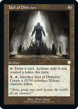 Image for Idol of Oblivion (Retro Frame) (144) (Commander: The Brothers' War) - Magic: The Gathering