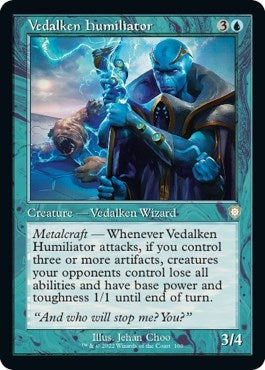 Image for Vedalken Humiliator (Retro Frame) (100) (Commander: The Brothers' War) - Magic: The Gathering