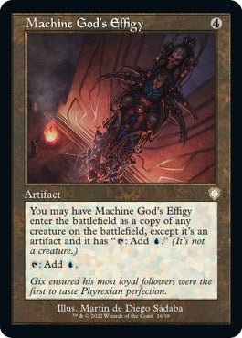 Image for Machine God's Effigy (Retro Frame) (16) (Commander: The Brothers' War) - Magic: The Gathering