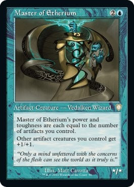 Image for Master of Etherium (Retro Frame) (86) (Commander: The Brothers' War) - Magic: The Gathering