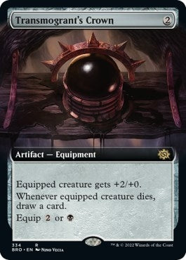 Image for Transmogrant's Crown (Extended Art) (334) (The Brothers' War) - Magic: The Gathering