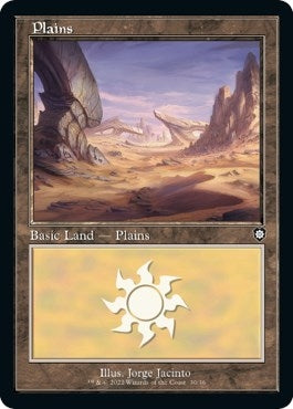 Image for Plains (30) (Retro Frame) (30) (Commander: The Brothers' War) - Magic: The Gathering