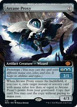 Image for Arcane Proxy (Extended Art) (319) (The Brothers' War) - Magic: The Gathering