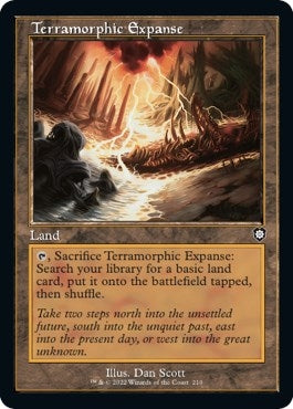 Image for Terramorphic Expanse (Retro Frame) (210) (Commander: The Brothers' War) - Magic: The Gathering