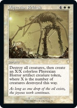 Image for Phyrexian Rebirth (Retro Frame) (74) (Commander: The Brothers' War) - Magic: The Gathering