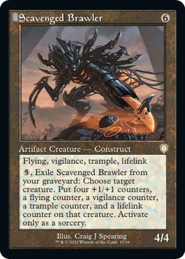 Image for Scavenged Brawler (Retro Frame) (17) (Commander: The Brothers' War) - Magic: The Gathering