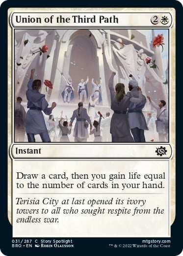 Image for Union of the Third Path (31) (The Brothers' War) - Magic: The Gathering