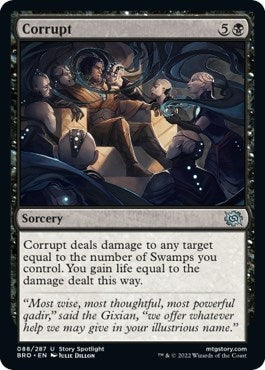 Image for Corrupt (88) (The Brothers' War) - Magic: The Gathering