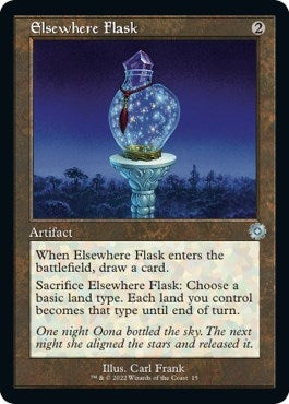 Image for Elsewhere Flask (15) (The Brothers' War: Retro Frame Artifacts) - Magic: The Gathering