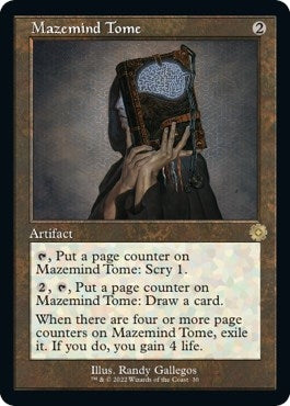 Image for Mazemind Tome (30) (The Brothers' War: Retro Frame Artifacts) - Magic: The Gathering