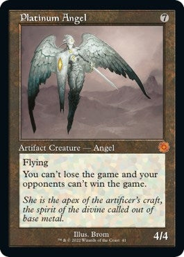 Image for Platinum Angel (41) (The Brothers' War: Retro Frame Artifacts) - Magic: The Gathering