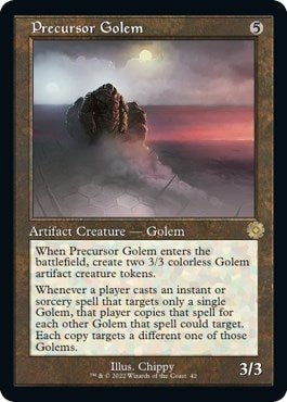 Image for Precursor Golem (42) (The Brothers' War: Retro Frame Artifacts) - Magic: The Gathering