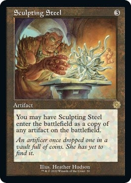 Image for Sculpting Steel (50) (The Brothers' War: Retro Frame Artifacts) - Magic: The Gathering
