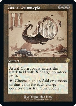Image for Astral Cornucopia (Schematic) (68) (The Brothers' War: Retro Frame Artifacts) - Magic: The Gathering