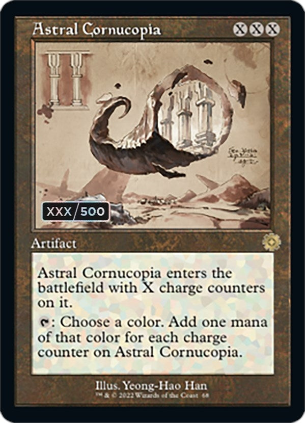 Image for Astral Cornucopia (Schematic) (Serial Numbered) (68) (The Brothers' War: Retro Frame Artifacts) - Magic: The Gathering