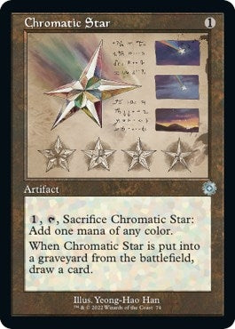 Image for Chromatic Star (Schematic) (74) (The Brothers' War: Retro Frame Artifacts) - Magic: The Gathering