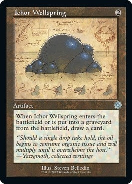 Image for Ichor Wellspring (Schematic) (84) (The Brothers' War: Retro Frame Artifacts) - Magic: The Gathering