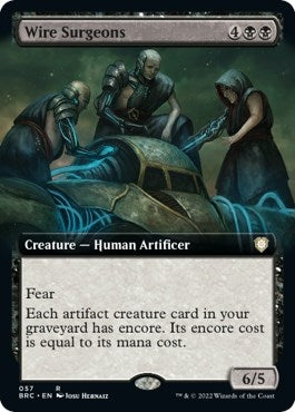 Image for Wire Surgeons (Extended Art) (57) (Commander: The Brothers' War) - Magic: The Gathering