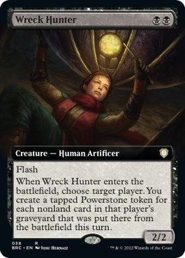 Image for Wreck Hunter (Extended Art) (58) (Commander: The Brothers' War) - Magic: The Gathering