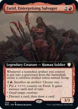 Image for Farid, Enterprising Salvager (Extended Art) (60) (Commander: The Brothers' War) - Magic: The Gathering