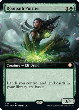 Image for Rootpath Purifier (Extended Art) (44) (Commander: The Brothers' War) - Magic: The Gathering