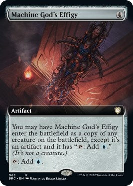 Image for Machine God's Effigy (Extended Art) (63) (Commander: The Brothers' War) - Magic: The Gathering